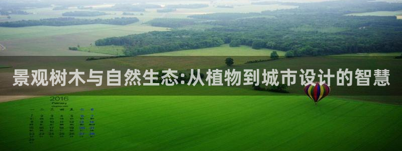 卧龙娱乐网址大全：景观树木与自然生态:从植物到城市设计的智慧